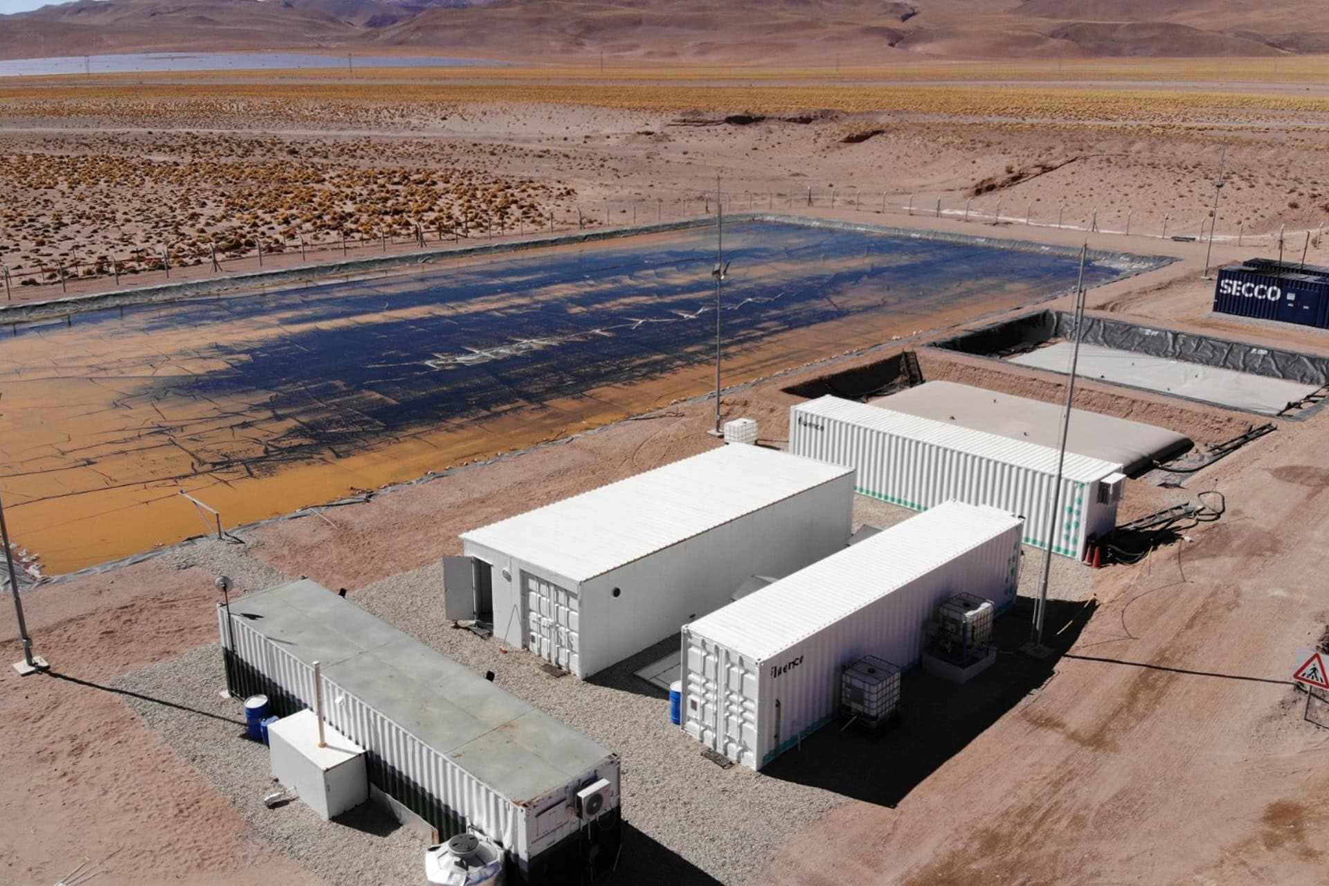 Montaje Planta Piloto de Litio